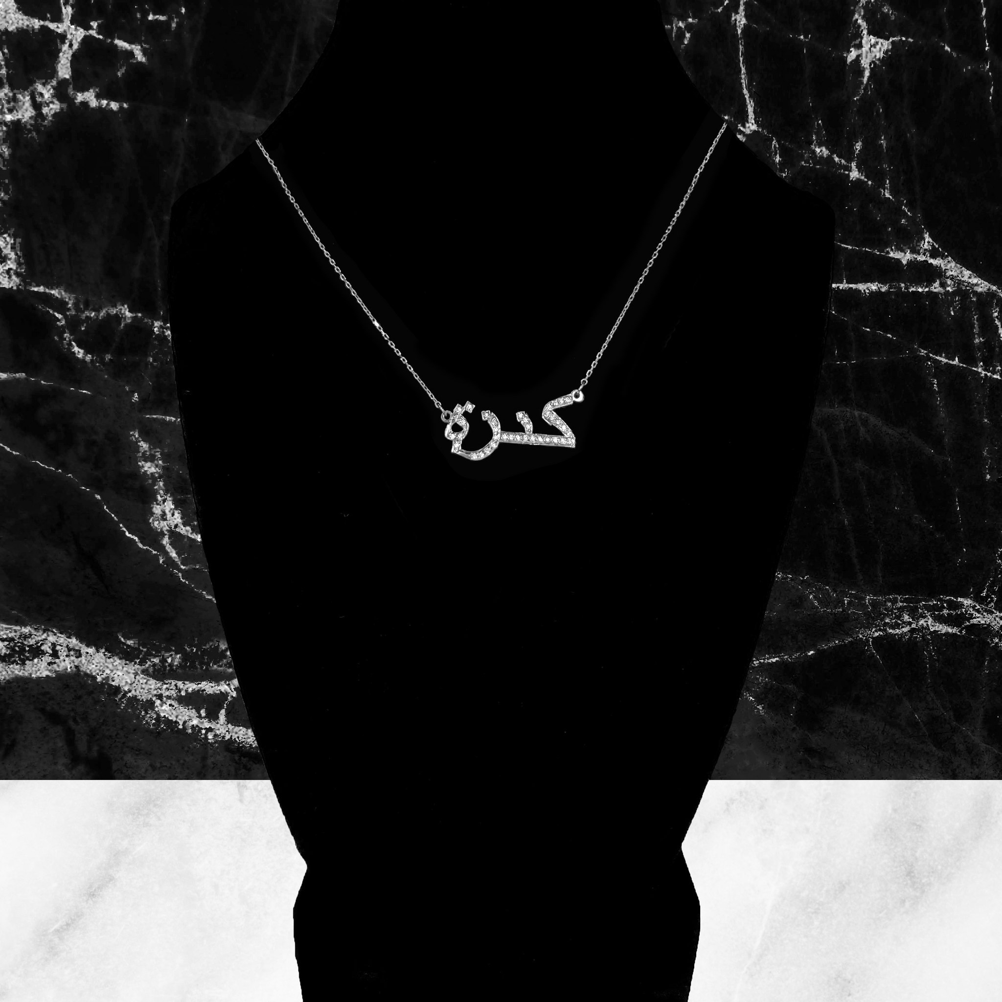 Custom necklace 2025 for her name